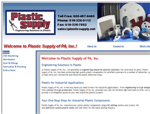 Tablet Screenshot of plasticsupply.net